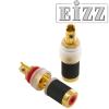 EZ-303A: EIZZ Binding Posts, Brass, Gold Plated (1 pair)