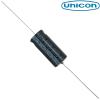 FUT2E470M: 47uF 250Vdc Unicon Axial Electrolytic Capacitor