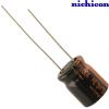 UHZ0J102MPM: 1000uF 6.3Vdc Nichicon HZ type Electrolytic Capacitor