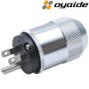 M1: Oyaide Platinum/Palladium-plated UL Plug (US Mains)